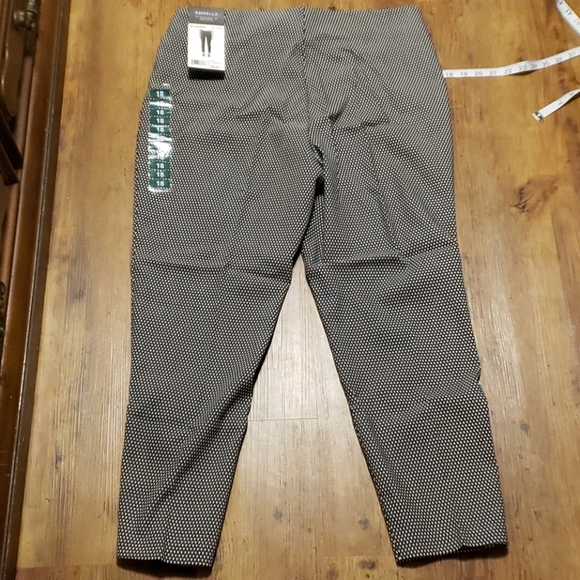 Rafaella black white checkered comfort pants nwt - Picture 6 of 6